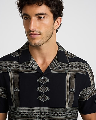 green emerald velvet dress Embroidered Ohia Snap Shirt – Western Aloha main image 0