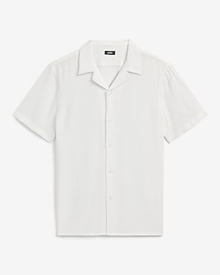 Textured Diamond Short Sleeve Shirt