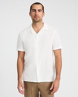 Textured Diamond Short Sleeve Shirt