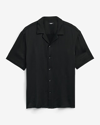 Solid Short Sleeve Resort Shirt
