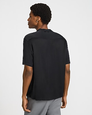 Solid Short Sleeve Resort Shirt