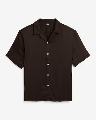 Solid Short Sleeve Resort Shirt