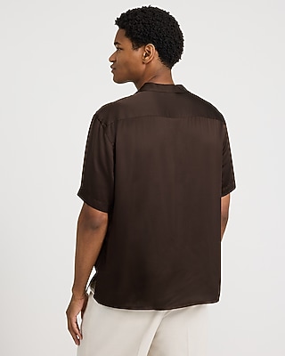 Solid Short Sleeve Resort Shirt