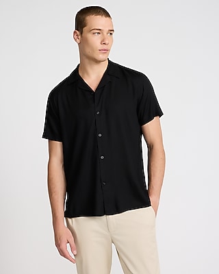 Ribbed Striped Short Sleeve Sweater Polo | Express