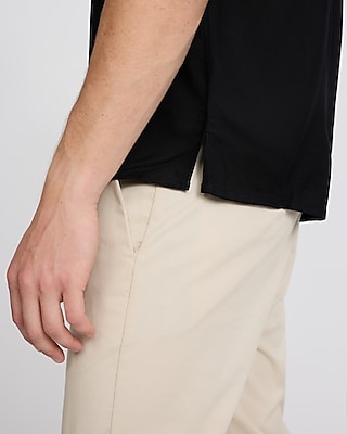 Solid Rayon Short Sleeve Shirt