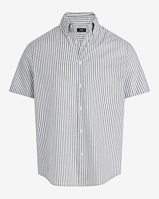 ★SATUR★ All Day Cotton Stripe Short Sleeve T-Shirt Classic Ross short-sleeve shirt | 100% cotton | A.P.C. Ready-to-Wear