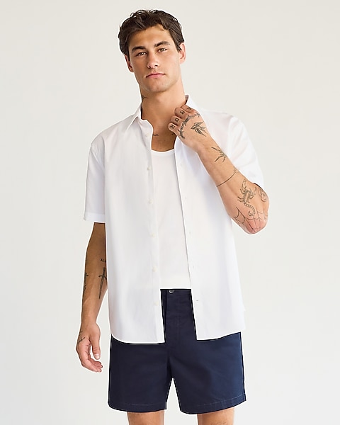 men's short sleeve dress shirts slim fit Eight-X | Designer Dress Shirts