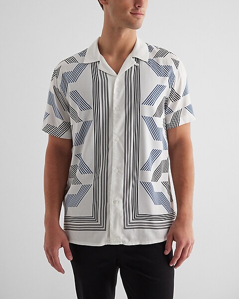 Louis Vuitton Blue Wool & Silk Striped Knit T-shirt Shirt M