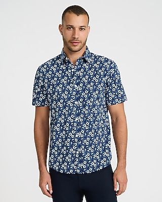 Extra Slim Solid Wrinkle-resistant Everyday Performance Dress Shirt |  Express