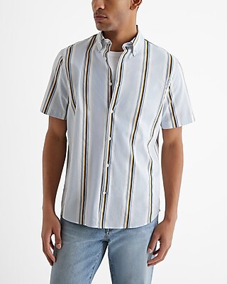 striped stretch shirt