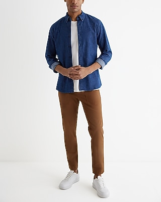 LS NON TAILORED MANESKIN DENIM CARLOS WASH:DARK DENIM 29:M TALL - thumbnail 4