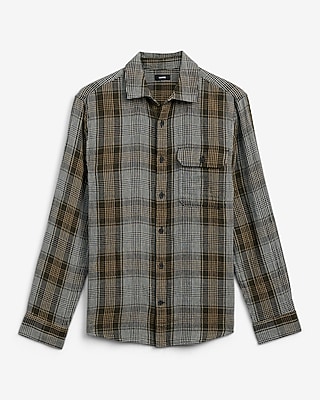 Plaid Cotton Shirt
