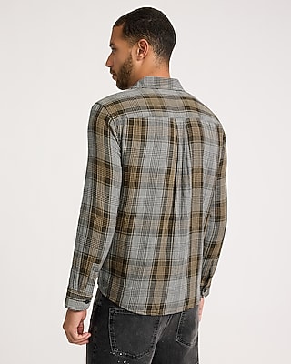 Plaid Cotton Shirt