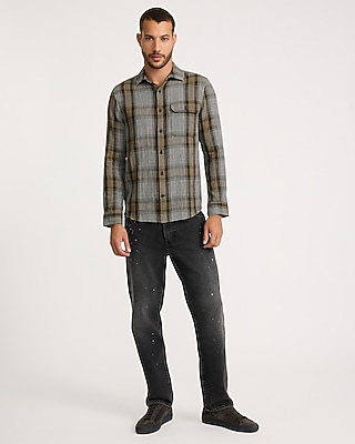 Plaid Cotton Shirt