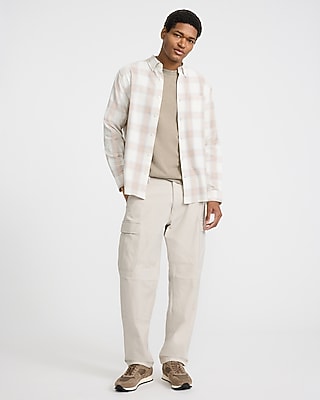 Plaid Patch Pocket Stretch Flannel Shirt