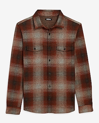 Plaid Sweater Flannel