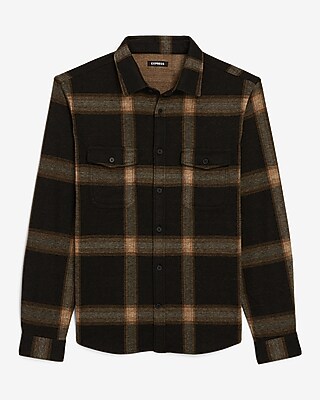 Plaid Sweater Flannel