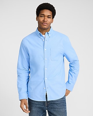 Men's Blue Button Down Shirts  Casual, Dress & Short Sleeve