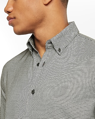 Houndstooth Formal Flannel