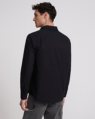 Buttoned Pocket Cotton Soft Wash Shirt