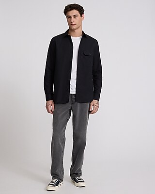 Buttoned Pocket Cotton Soft Wash Shirt