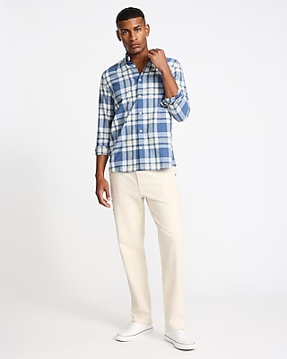 Plaid Cotton Soft Wash Shirt