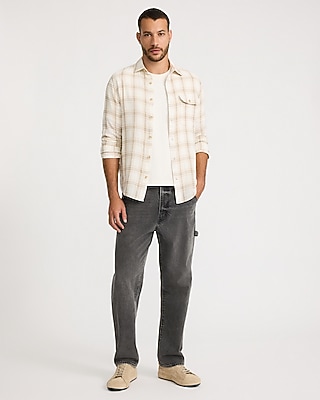 Plaid Double Weave Shirt - image 3