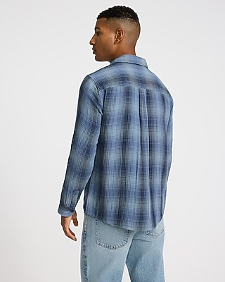 Plaid Double Weave Shirt