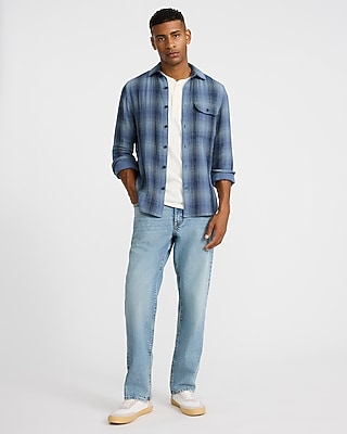 Plaid Double Weave Shirt