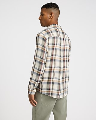 Plaid Double Weave Shirt