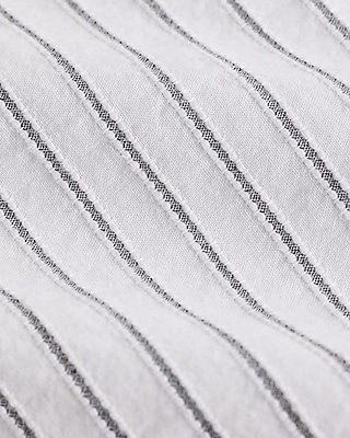 Textured Dobby Striped Cotton-Blend Shirt