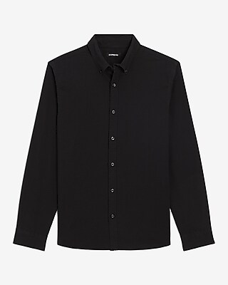 Seersucker Stretch Cotton Shirt