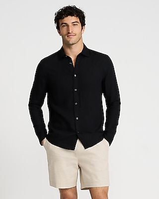 Linen-blend Shirt