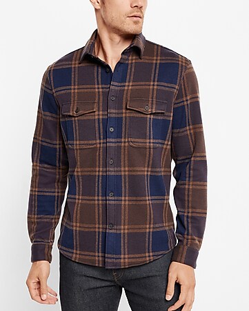 Men's Flannel Shirts - Express
