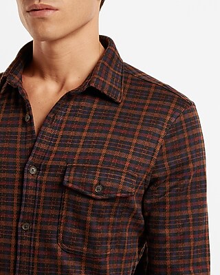 Plaid Sweater Flannel