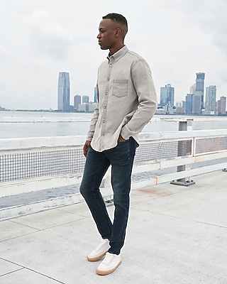 express denim shirt