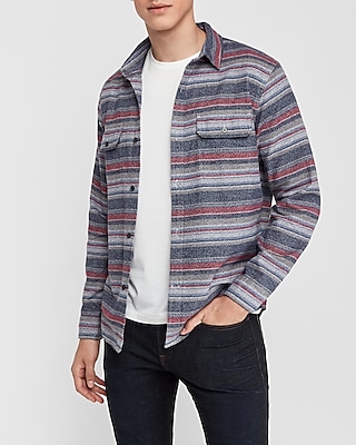 express flannel hoodie