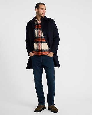 Plaid Double Pocket Flannel Shirt Jacket