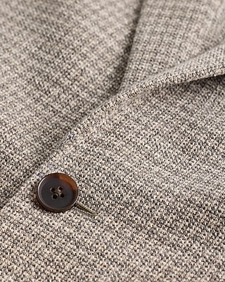 Stripe Linen Cotton Double Patch Pocket Shirt Jacket