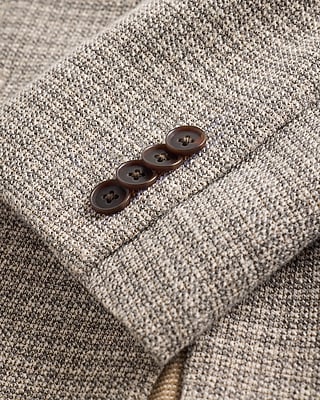 Stripe Linen Cotton Double Patch Pocket Shirt Jacket