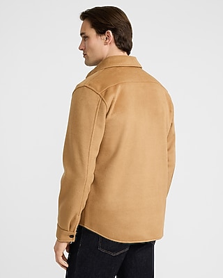 Double Button Pocket Shirt Jacket