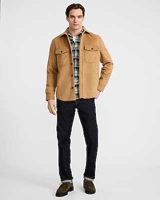 Double Button Pocket Shirt Jacket