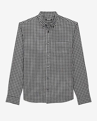 Plaid Stretch Flannel Shirt