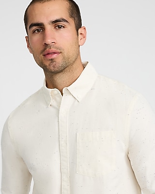 Twill Patch Pocket Cotton-blend Shirt Jacket | Express