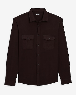 Solid Twill Sweater Flannel