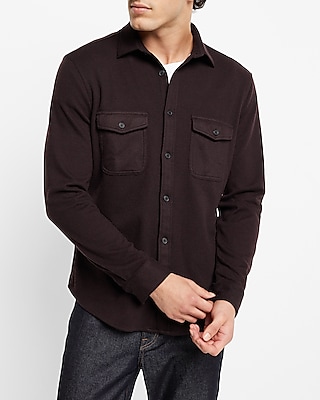 Solid Twill Sweater Flannel