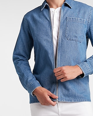 denim shirt jacket