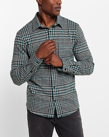 Men's Flannel Shirts - Express