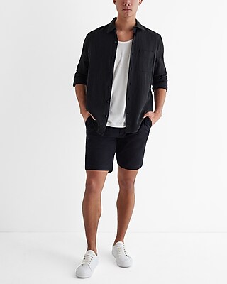 Crinkle Cotton Shirt