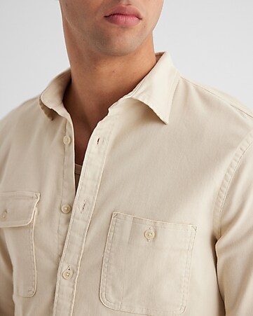 Men's Pro Edge Louisville Cardinals Denim Shirt Button Down Medium Cotton  Blue
